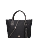 Borsa a mano da donna 100% vera pelle JR-W-1120-TP-BLACK + SILVER John Richmond