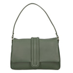 Jasmine Borsa a spalla da donna Vera pelle 06496-214 VERDE SCURO Gave Lux