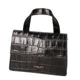 Borsa a mano da donna Pelle goffrata MYB-7036-SS-C28 NERO My Best Bag