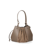 Edera Chic Borsa a mano da donna Vera Pelle 03695-L110 TAUPE Chiara Ferretti