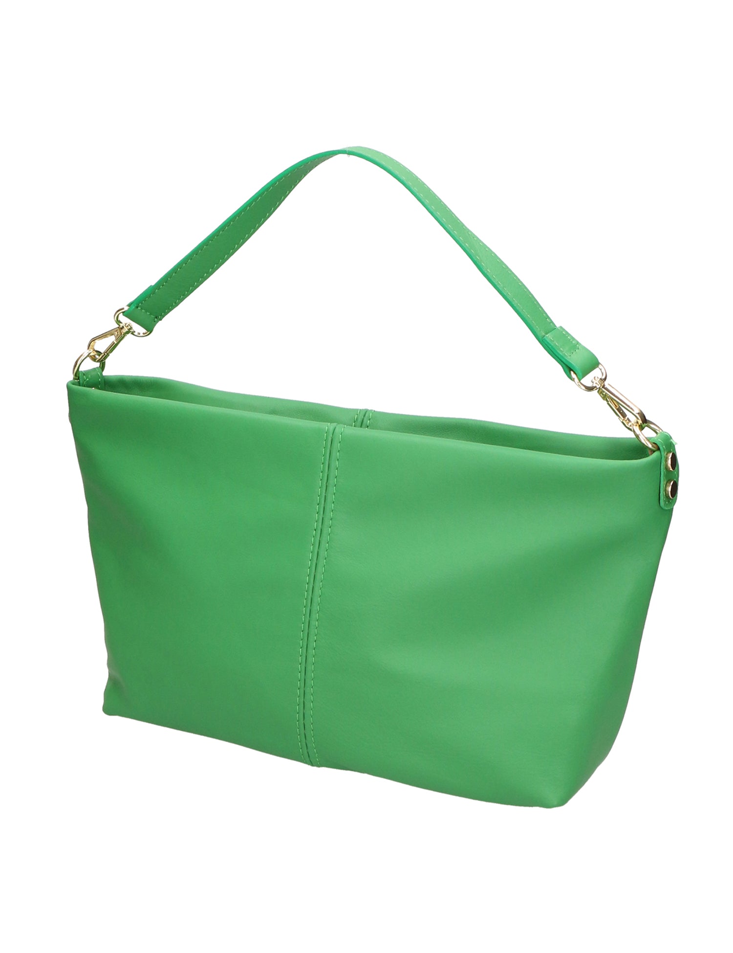 Ginevra Borsa a spalla da donna Vera pelle 05936-S47 VERDE MELA Gave Lux