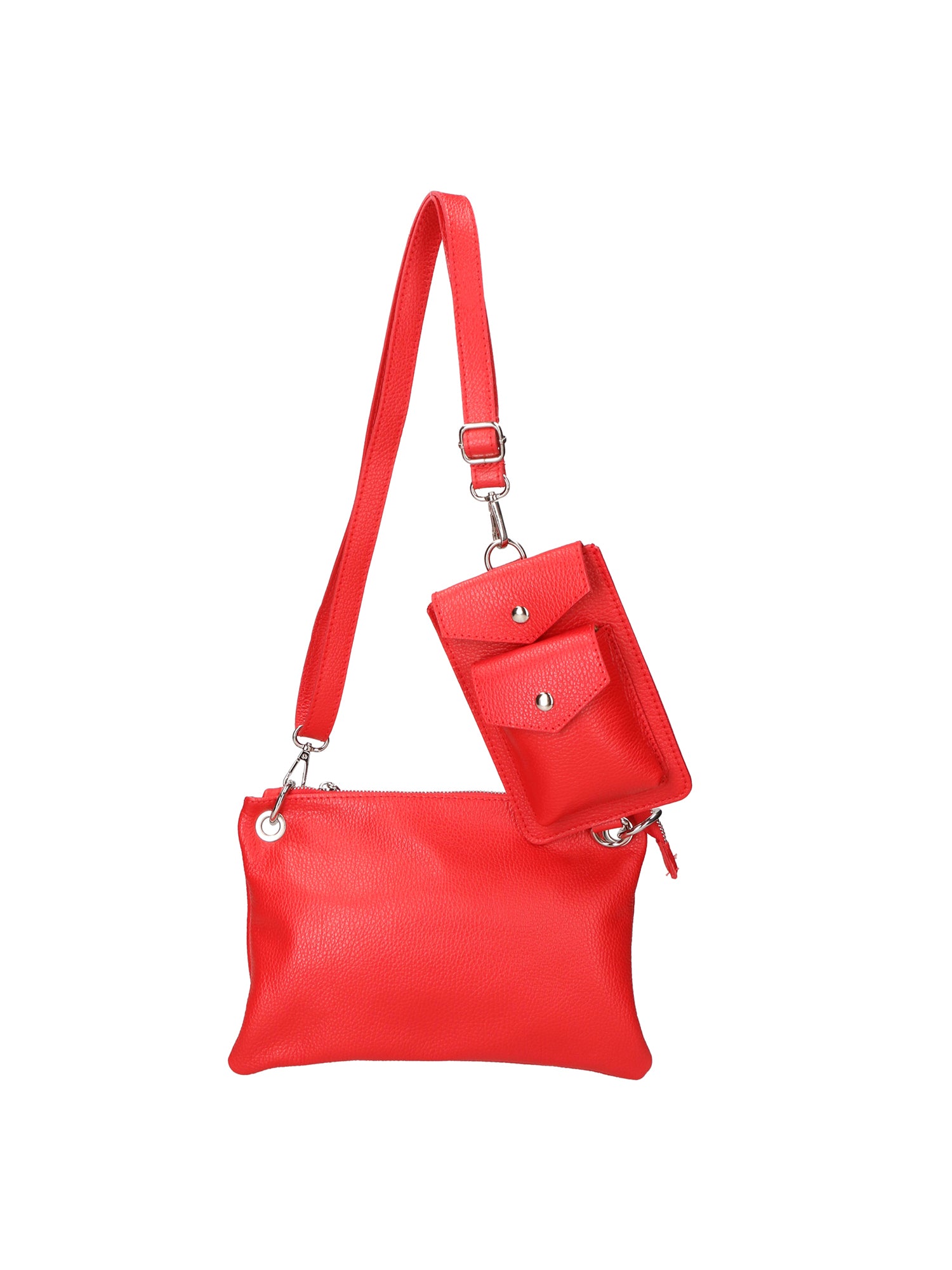 Ifigenia Borsa a tracolla da donna Vera pelle 05932-D58 ROSSO FERRARI Gave Lux