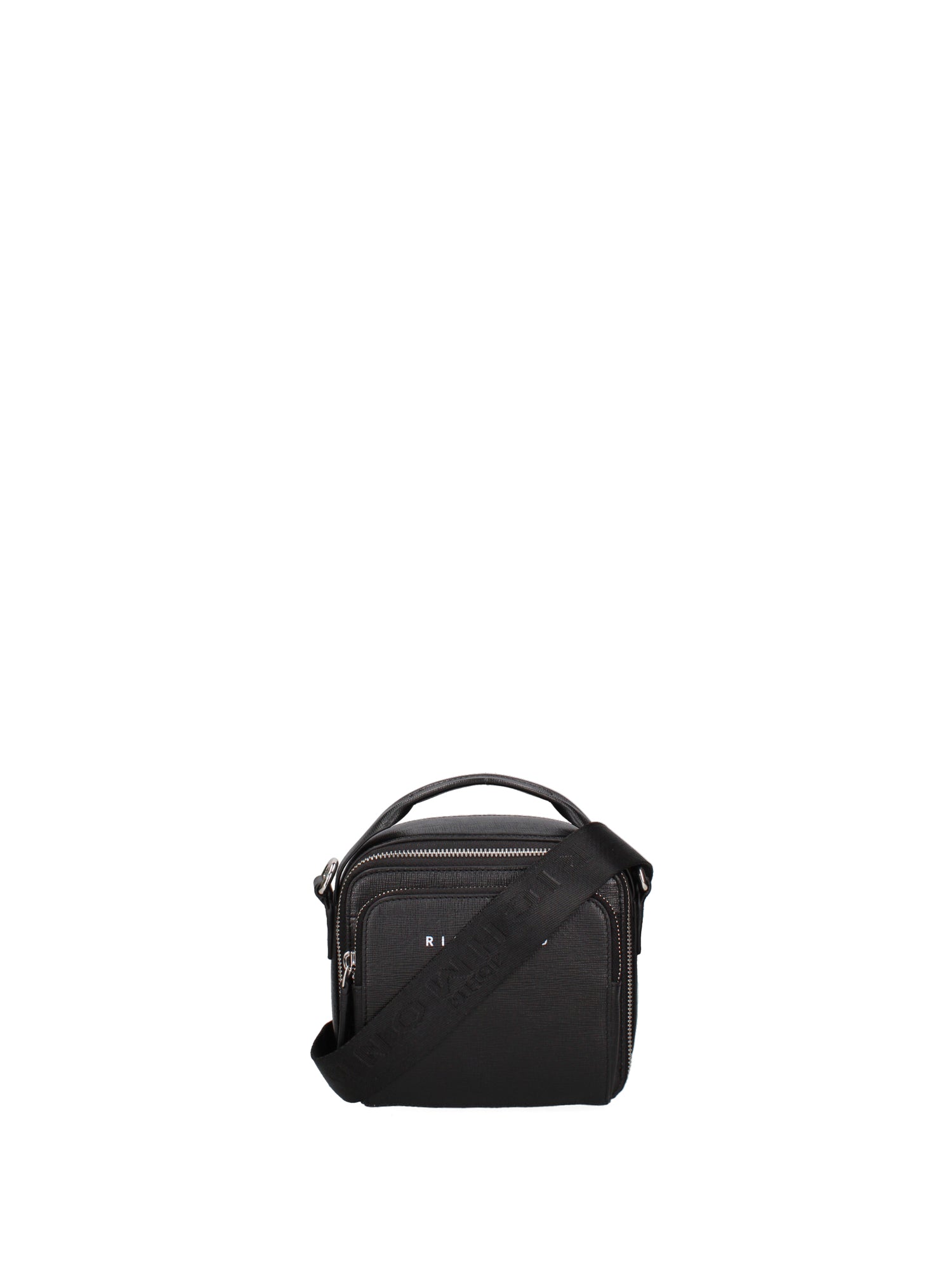 Borsa a tracolla uomo in vera pelle Casual JR-B124-BLACK John Richmond