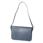 Azzurra Borsa a spalla da donna Vera pelle croco 05699-C41 CARTA ZUCCHERO Gave Lux
