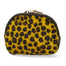 Rachele Pochette donna vera pelle Zip 02535-GHEPARDO GIALLO Gave Lux