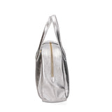Borsa a mano da donna 100% vera pelle MYB-7025-SS-DL1 SILVER My Best Bag