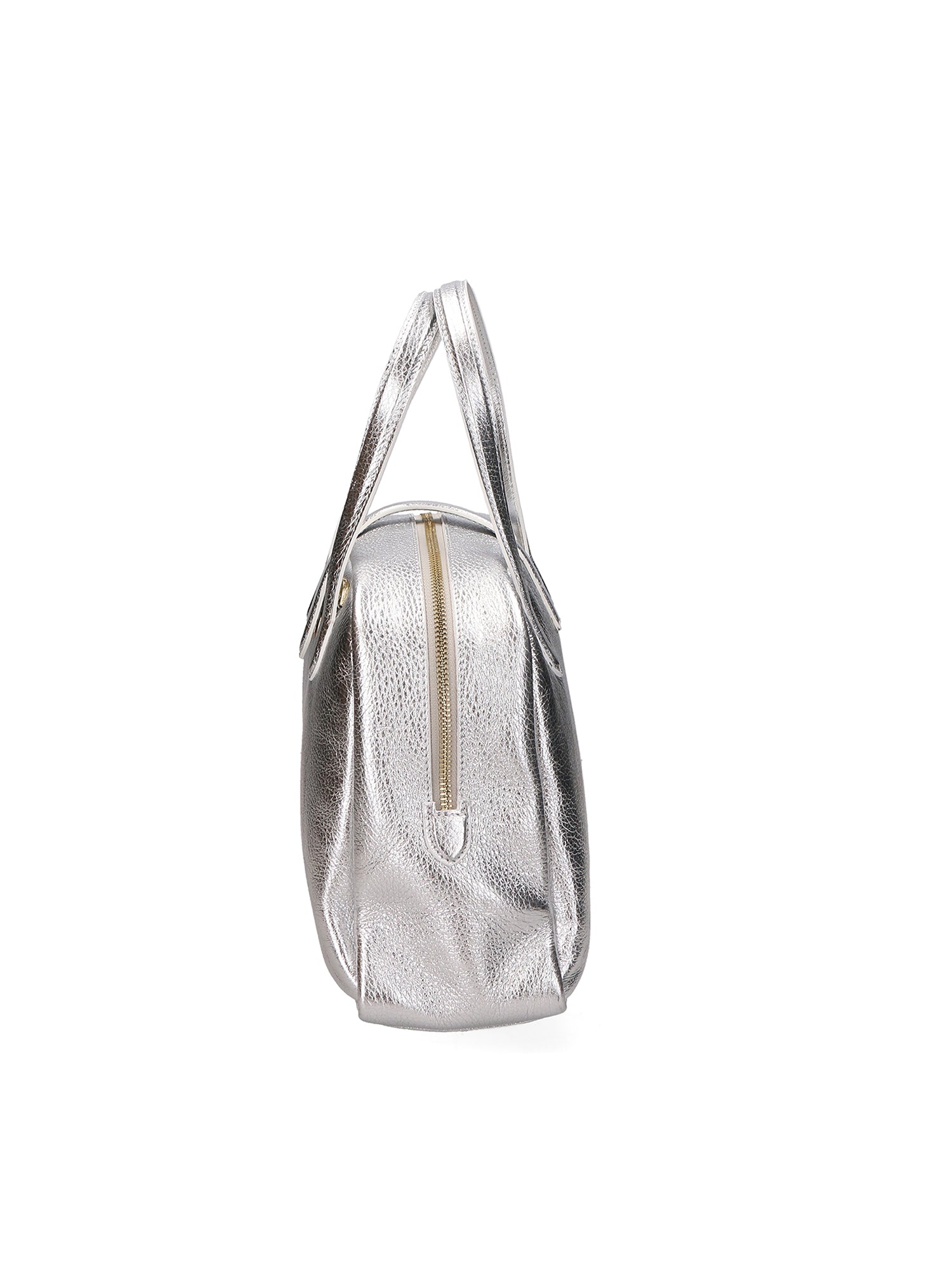Borsa a mano da donna 100% vera pelle MYB-7025-SS-DL1 SILVER My Best Bag