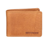 Portafoglio uomo in vera pelle RFID HILB-5126-CUOIO Hill Burry