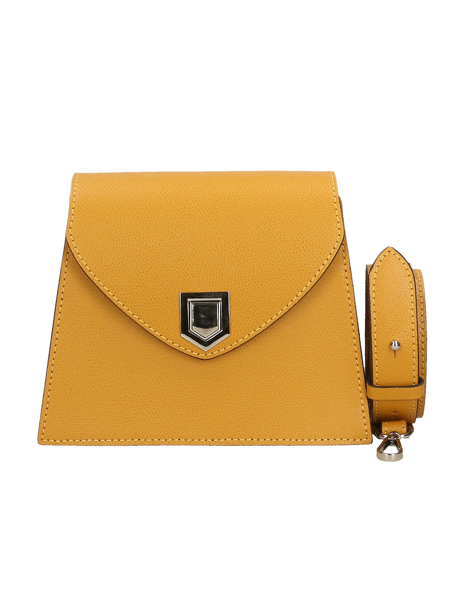 Eolara Borsa a spalla da donna Vera pelle 193842-SENAPE Gave Lux