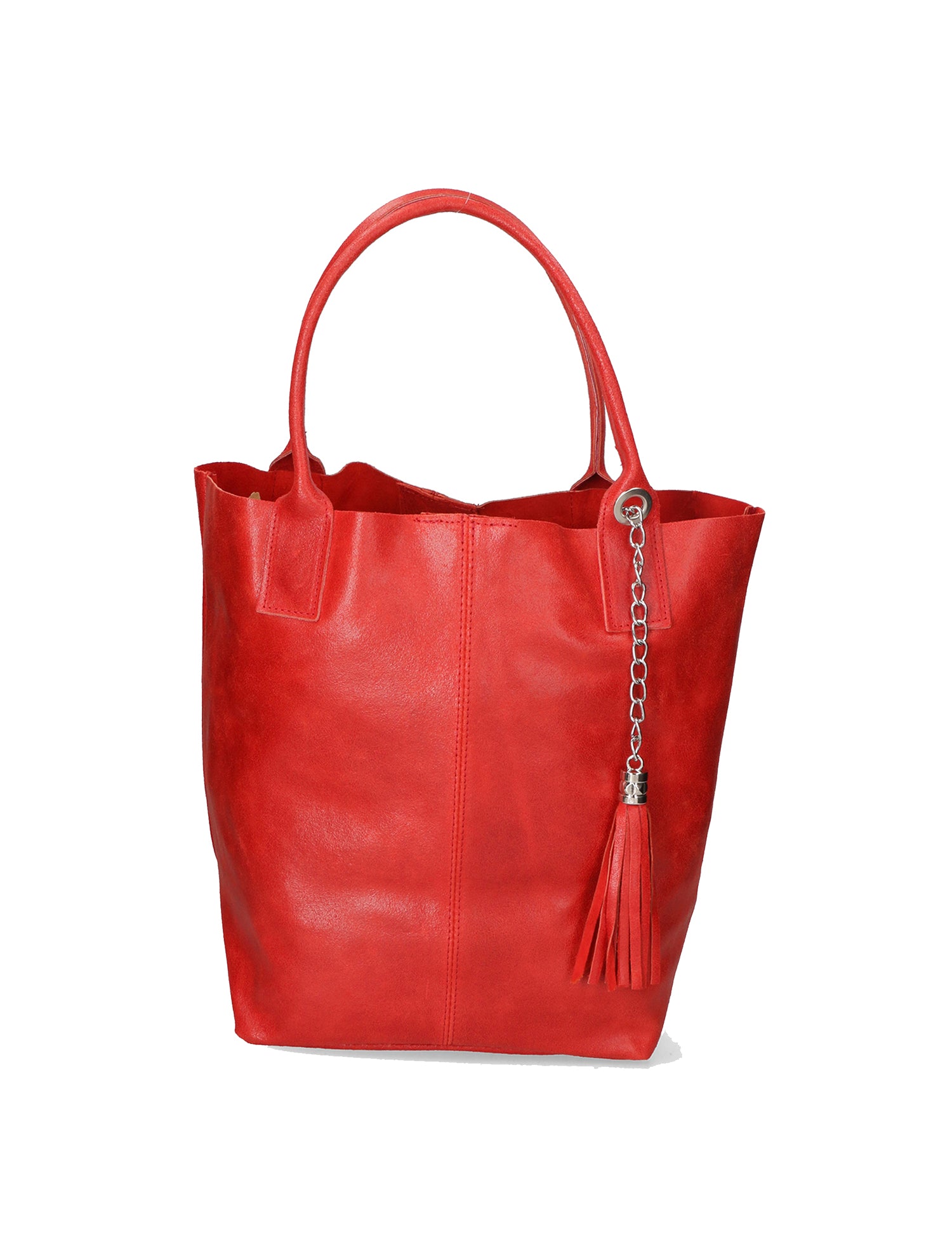 Althea Borsa a mano da donna Vera pelle 5190-023 ROSSO Gave Lux
