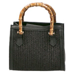Alissa Borsa a mano da donna Vera pelle 05112-12 D28 NERO Gave Lux