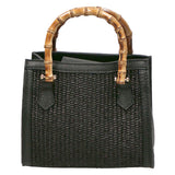 Alissa Borsa a mano da donna Vera pelle 05112-12 D28 NERO Gave Lux