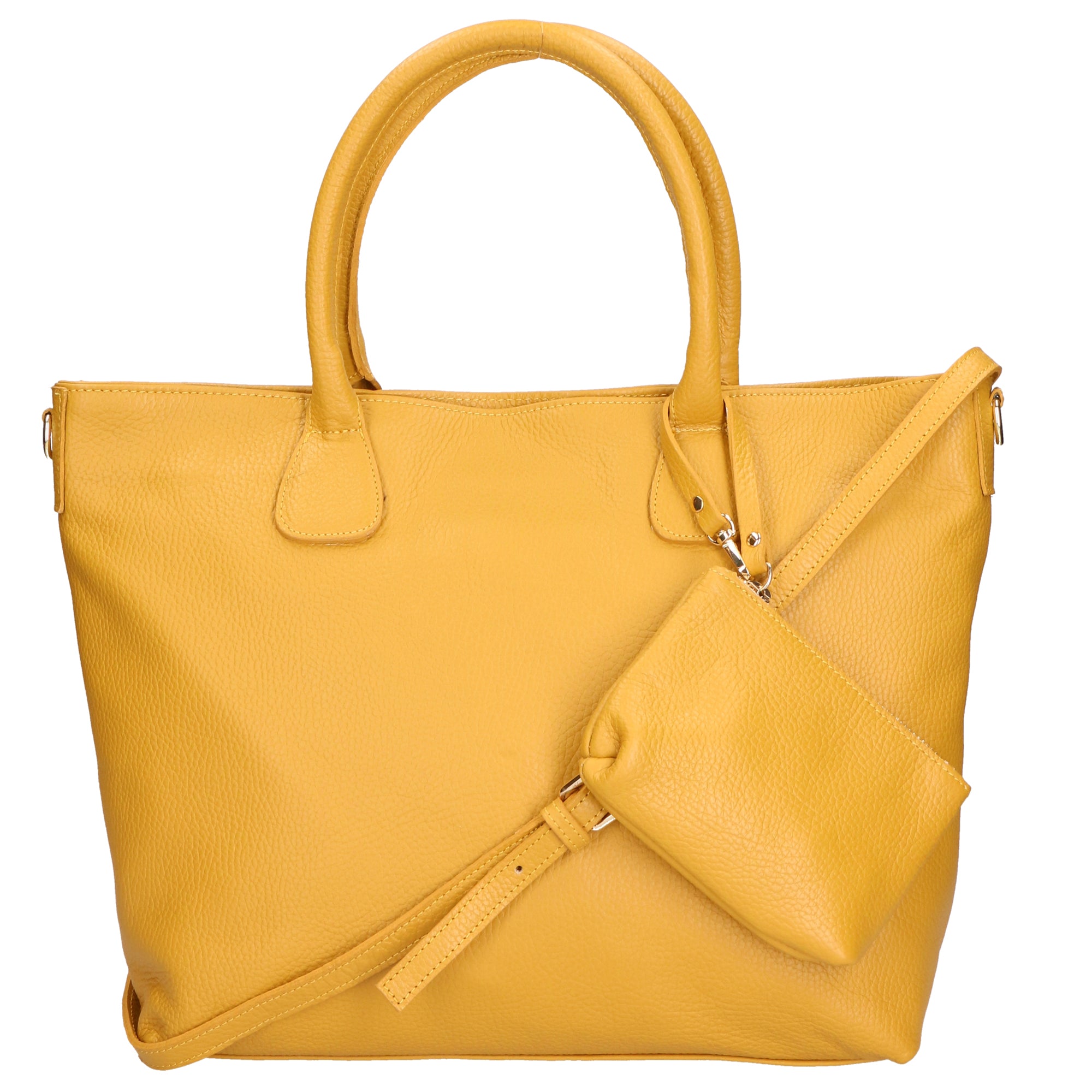 Sylvie Borsa a mano da donna 100% pelle 06520-D36 SENAPE Gave Lux