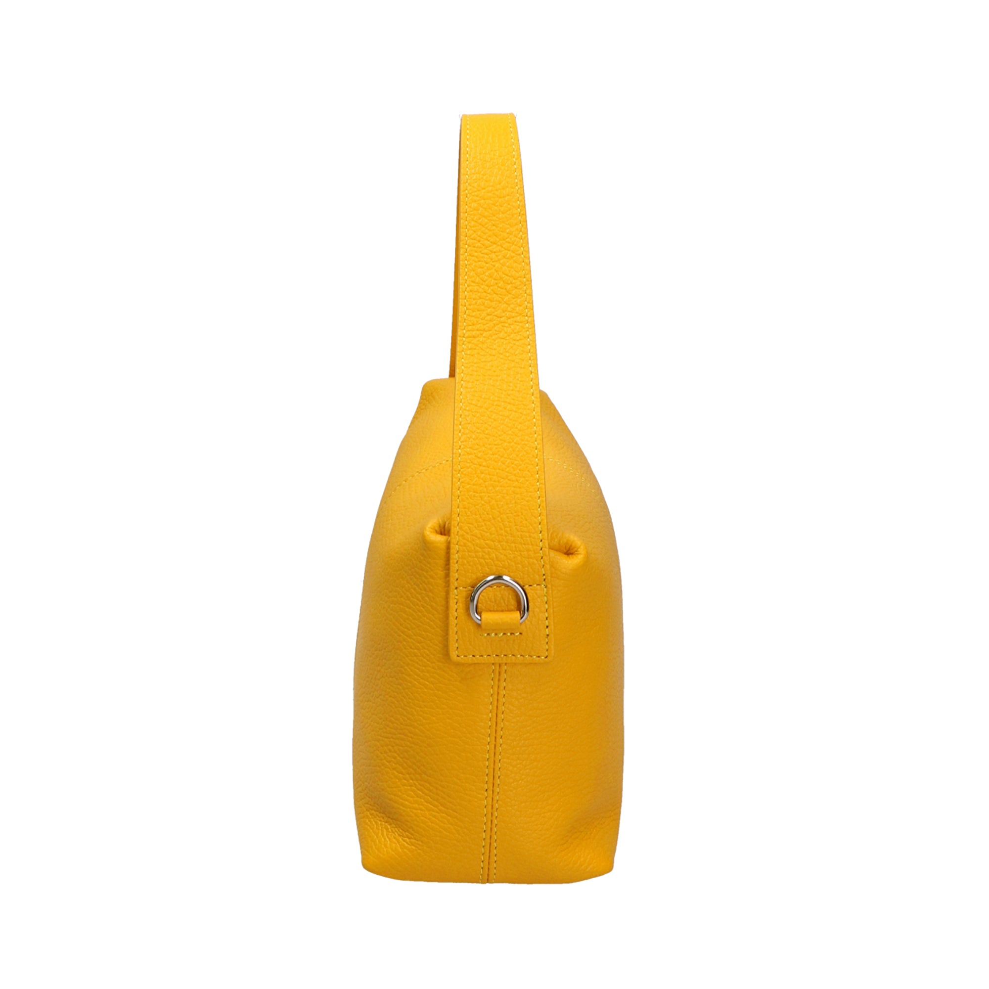 Iolanda Borsa a mano da donna Vera pelle 7004-CHI-04 GIALLO Gave Lux