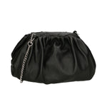Quinta Borsa a tracolla donna Vera pelle 01448-D28 NERO BLACK Gave Lux