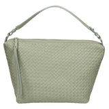 Irene Borsa a spalla da donna Vera pelle 06053-GREEN Gave Lux