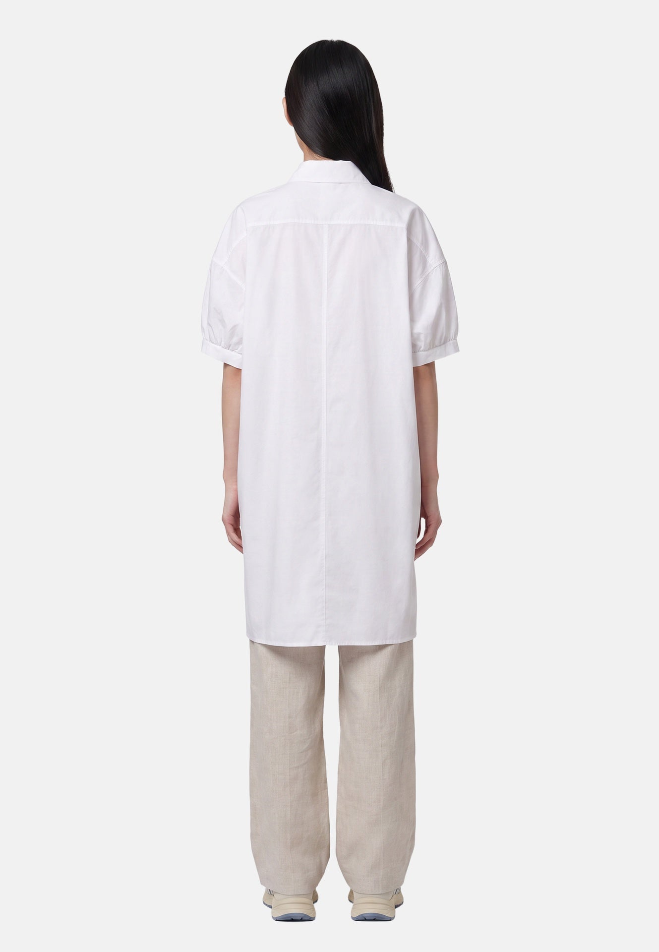 Vestito in Cotone Bianco