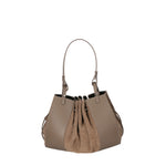 Edera Chic Borsa a mano da donna Vera Pelle 03695-L110 TAUPE Chiara Ferretti