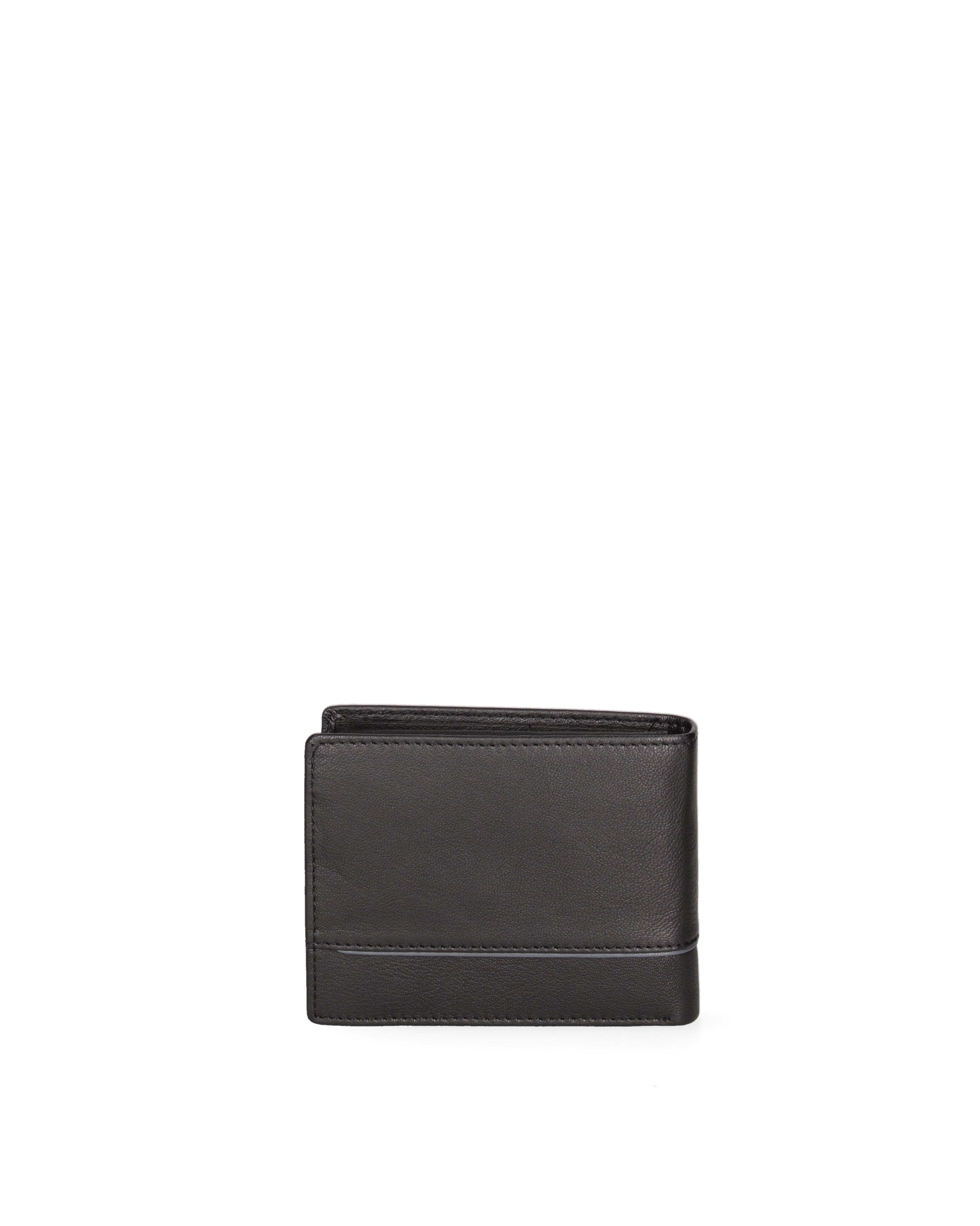 Portafoglio uomo in vera pelle Casual LB7611-04-NERO Laura Biagiotti