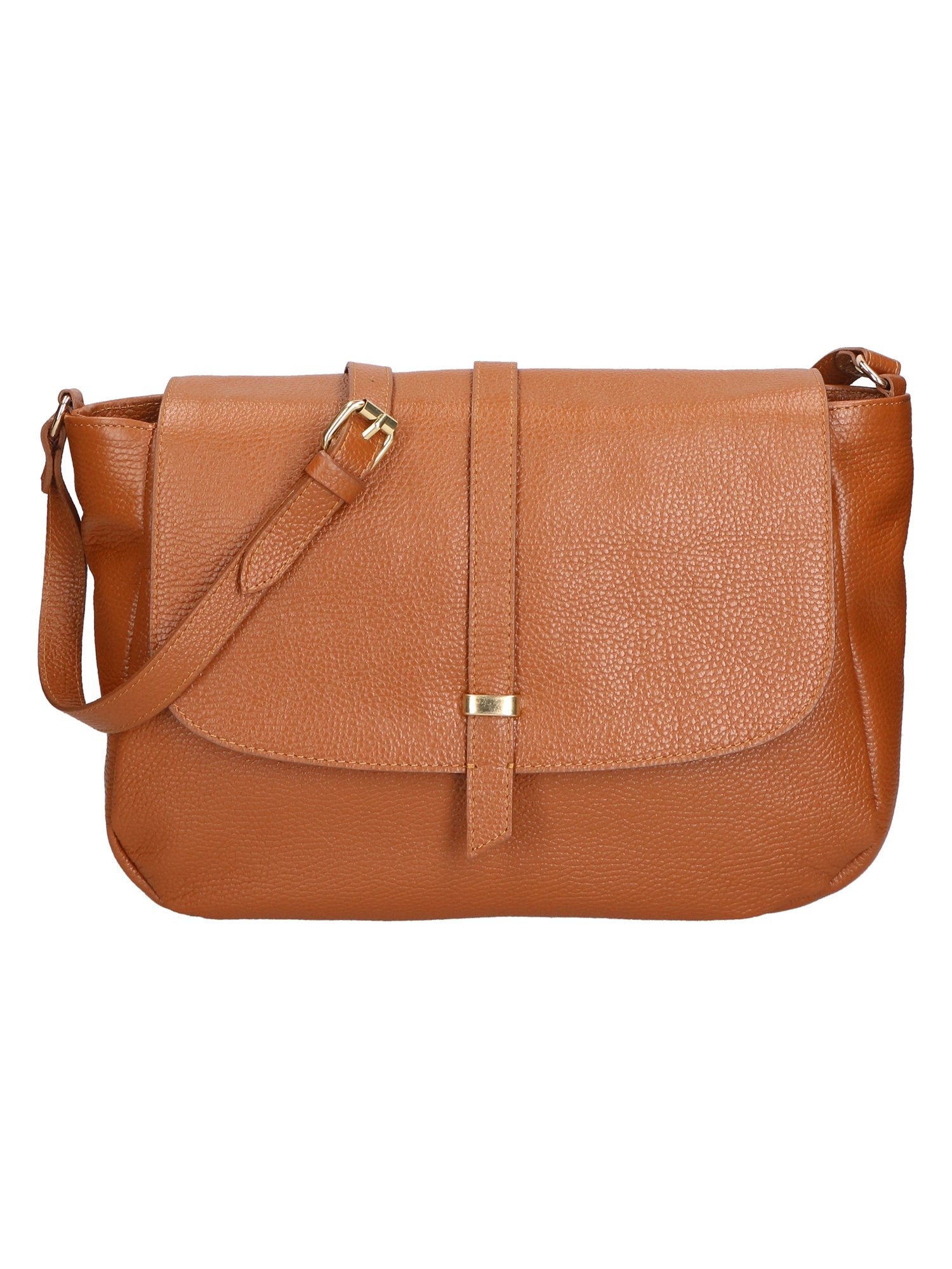 Veronica Borsa a spalla da donna Vera pelle 06519-D17 CUOIO SCURO Gave Lux