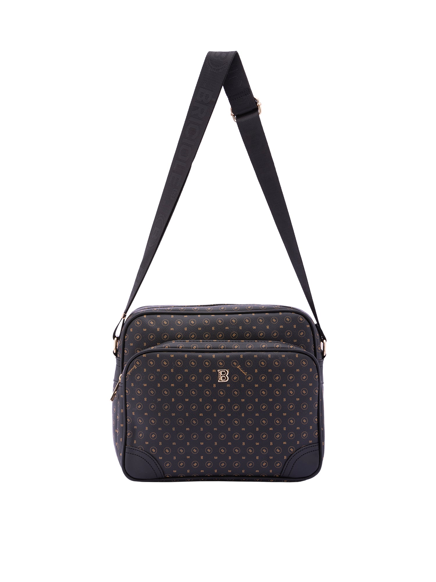 Avelia Borsa a tracolla da donna Ecopelle 4018-BLACK BLACK Briciole
