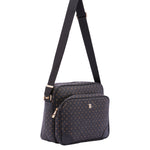 Avelia Borsa a tracolla da donna Ecopelle 4018-BLACK BLACK Briciole