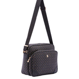 Avelia Borsa a tracolla da donna Ecopelle 4018-BLACK BLACK Briciole