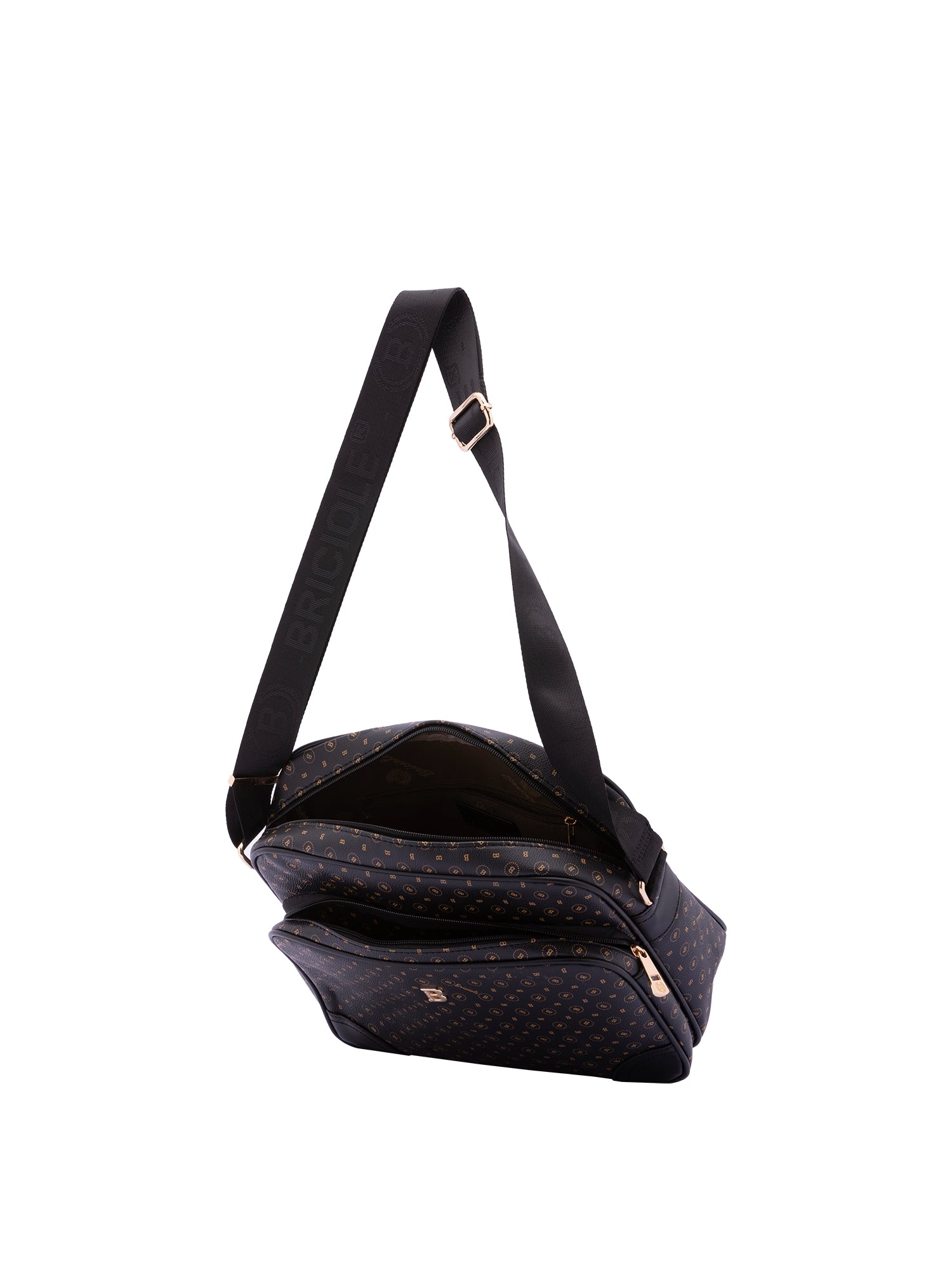 Avelia Borsa a tracolla da donna Ecopelle 4018-BLACK BLACK Briciole