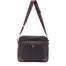Avelia Borsa a tracolla da donna Ecopelle 4018-BLACK BROWN Briciole