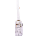 Iduna Borsa a tracolla da donna Ecopelle e poliestere 4019-WHITE Briciole