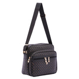 Elowen Borsa a tracolla da donna Ecopelle 4020-BLACK BLACK Briciole