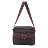 Elowen Borsa a tracolla da donna Ecopelle 4020-BLACK BROWN Briciole