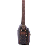 Elowen Borsa a tracolla da donna Ecopelle 4020-BLACK BROWN Briciole