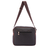 Elowen Borsa a tracolla da donna Ecopelle 4020-BLACK BROWN Briciole