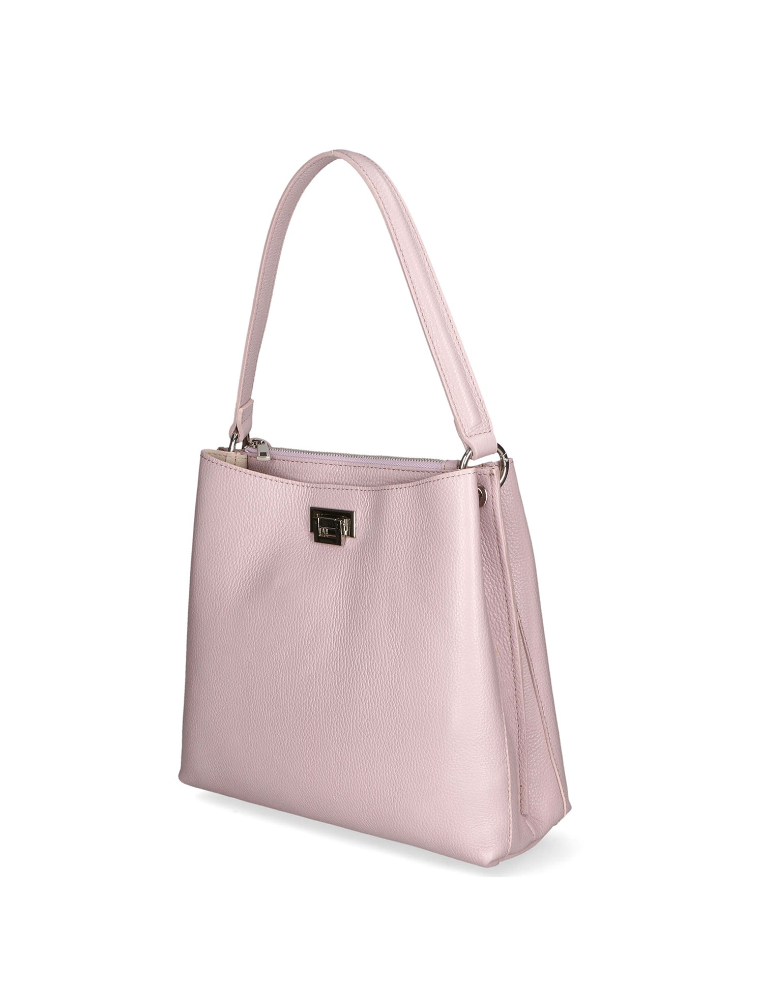Adelasia Borsa a mano da donna 100% pelle 04495-D56 PINK Gave Lux