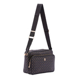 Floriane Borsa a tracolla da donna Ecopelle 4047-BLACK BLACK Briciole