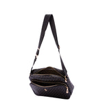 Floriane Borsa a tracolla da donna Ecopelle 4047-BLACK BLACK Briciole