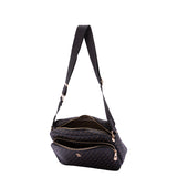Floriane Borsa a tracolla da donna Ecopelle 4047-BLACK BLACK Briciole