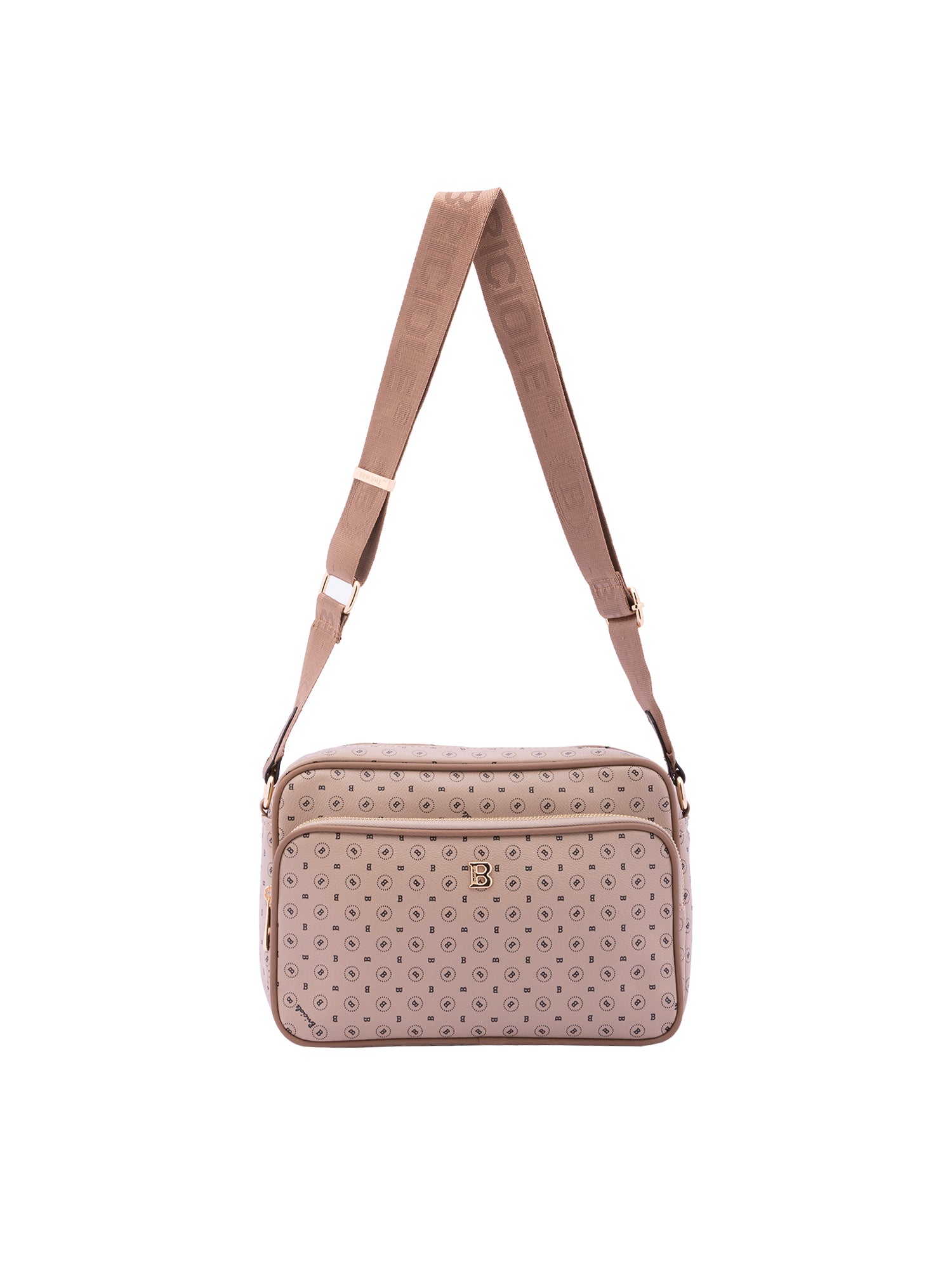 Floriane Borsa a tracolla da donna Ecopelle 4047-KHAKI Briciole