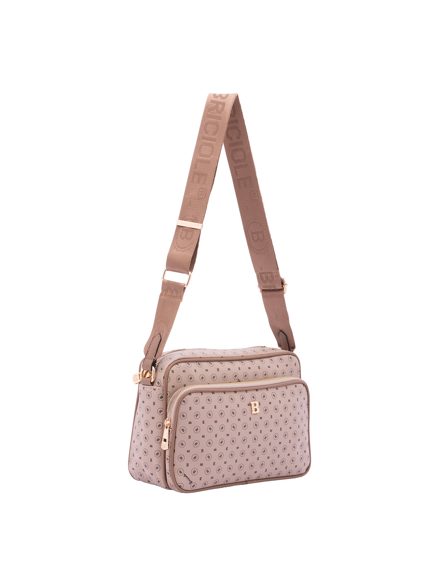 Floriane Borsa a tracolla da donna Ecopelle 4047-KHAKI Briciole