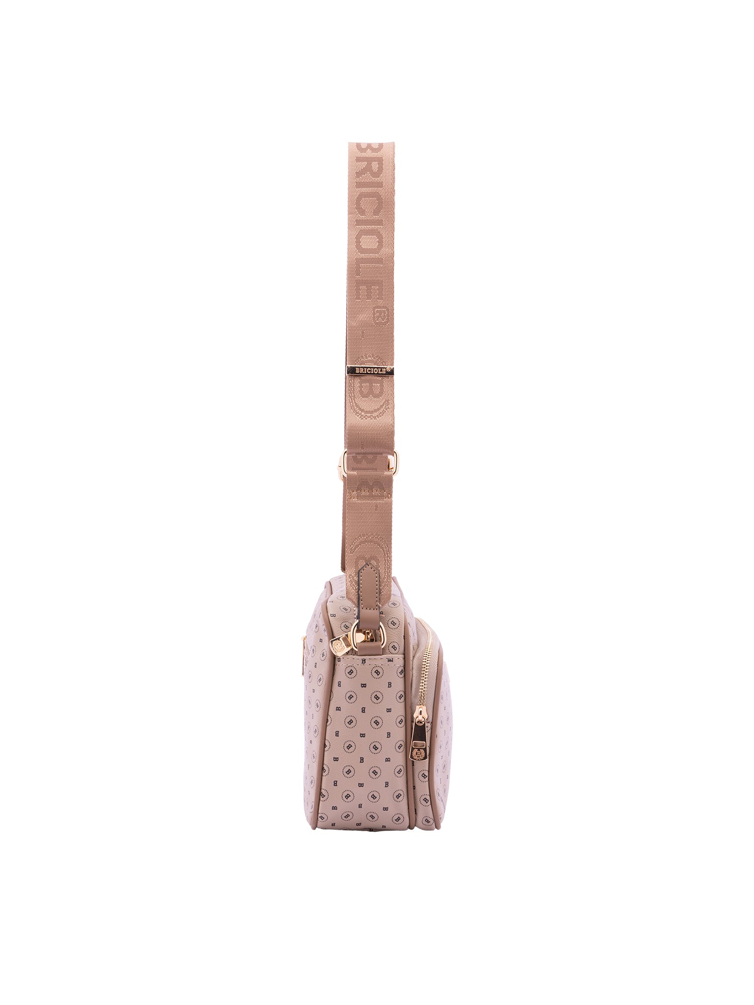 Floriane Borsa a tracolla da donna Ecopelle 4047-KHAKI Briciole