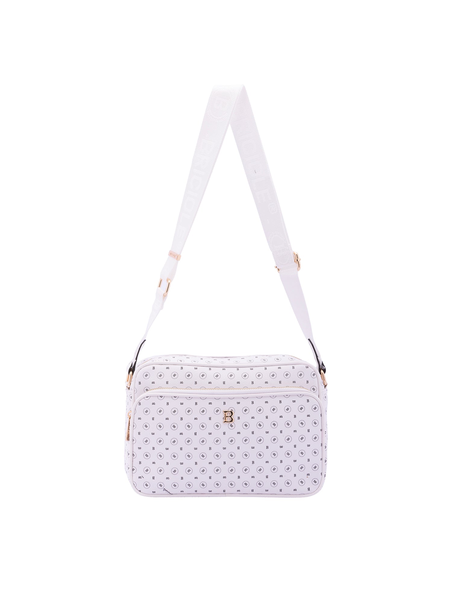 Floriane Borsa a tracolla da donna Ecopelle 4047-WHITE Briciole