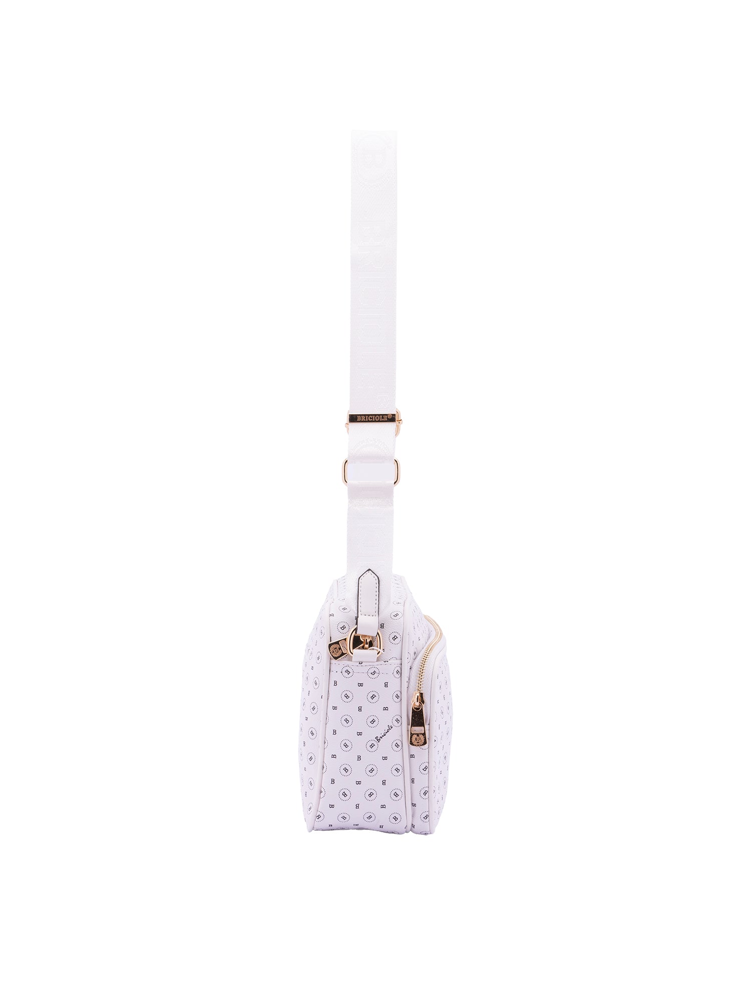 Floriane Borsa a tracolla da donna Ecopelle 4047-WHITE Briciole