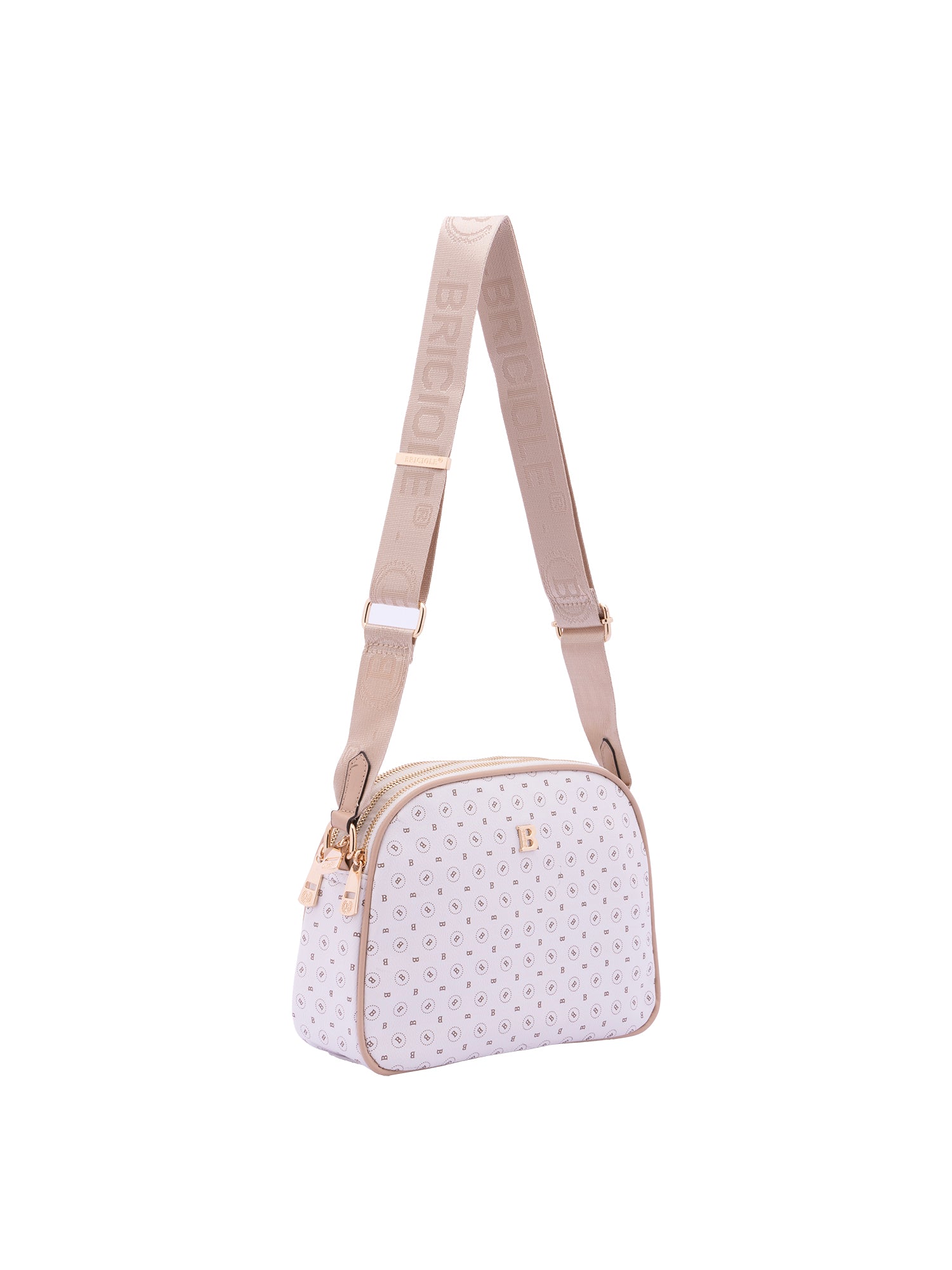 Mantova Borsa a tracolla da donna Ecopelle 4048-OFF-WHITE Briciole