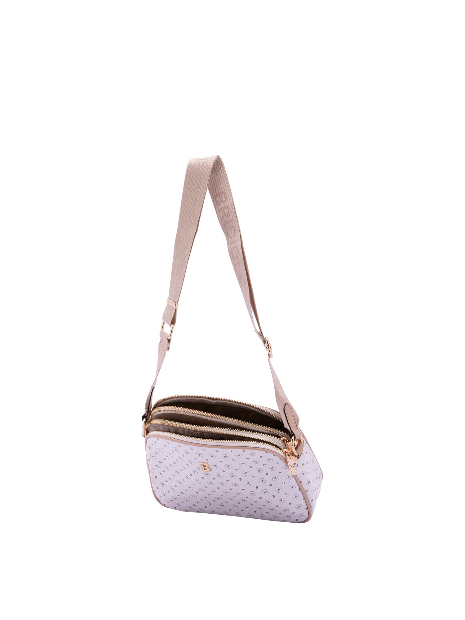 Mantova Borsa a tracolla da donna Ecopelle 4048-OFF-WHITE Briciole