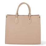 Borsa a mano da donna 100% pelle MYB-8028-FW-PL68 NUDE My Best Bag