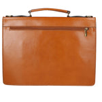 Dafne Borsa da lavoro unisex Vera pelle 7004-CUOIO Gave Lux