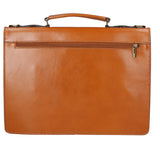 Dafne Borsa da lavoro unisex Vera pelle 7004-CUOIO Gave Lux