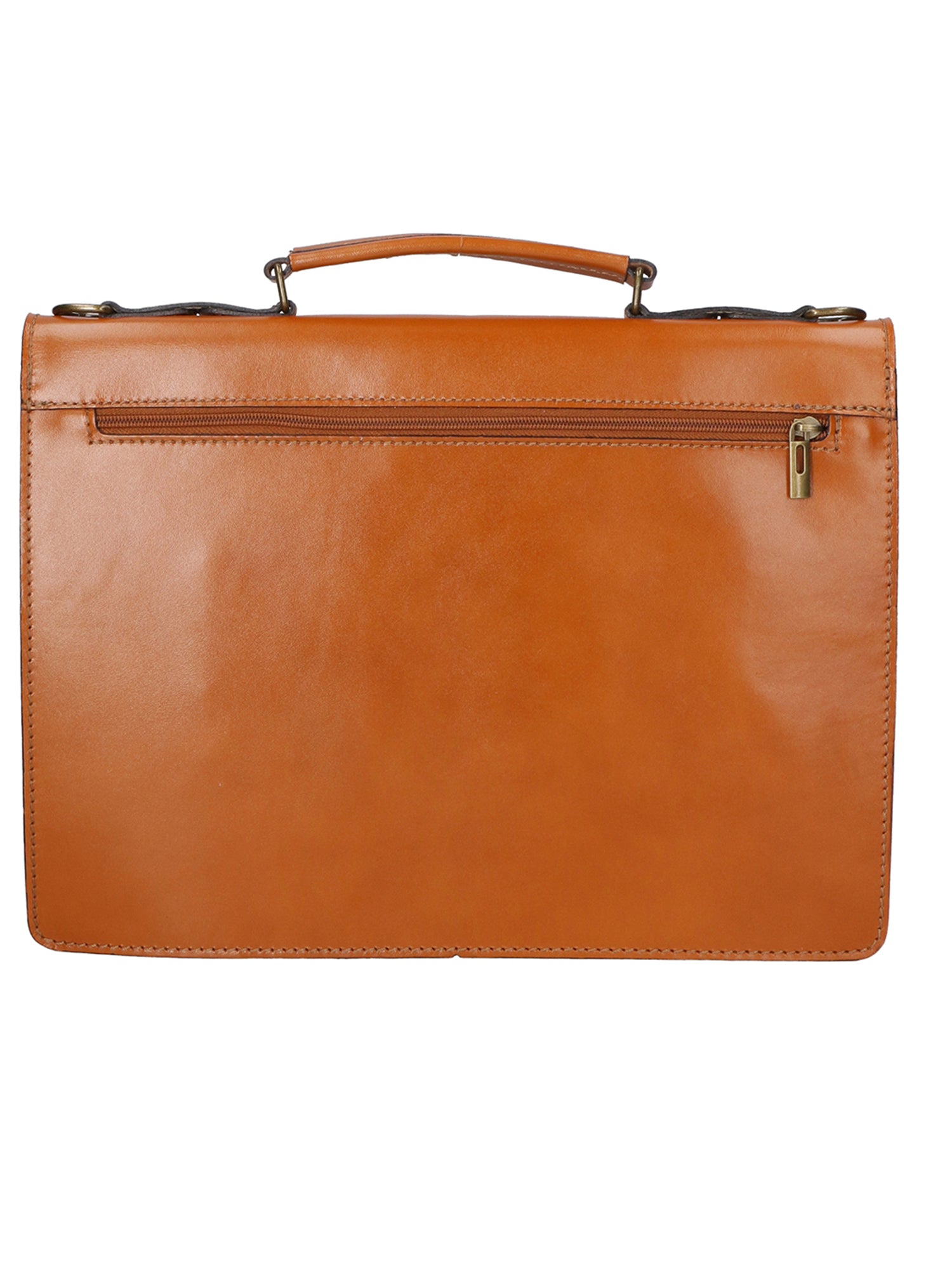 Dafne Borsa da lavoro unisex Vera pelle 7004-CUOIO Gave Lux
