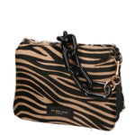 Borsa a spalla da donna Vera pelle di cavallino MYB-8021-FW-A24 CUOIO My Best Bag